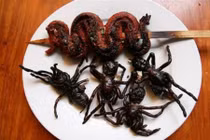 10 món ăn ghê rợn mới nghe đã nổi da gà