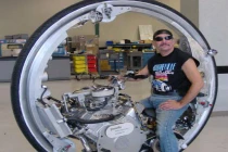 Dàn xe một bánh độc đáo khó tin