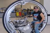 Dàn xe một bánh độc đáo khó tin