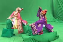 Lộ hậu trường vui nhộn "Táo quân cưỡi cá chép về trời" 