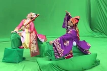 Lộ hậu trường vui nhộn "Táo quân cưỡi cá chép về trời" 