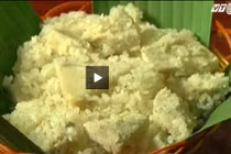 Mê mệt món xôi nếp nương khoai sọ dẻo thơm