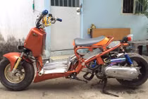 Honda Zoomer độc đáo với bánh sau siêu khủng