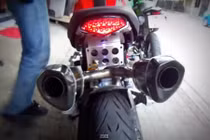 Ducati Monster 795 đầy kích thích với pô Akrapovic