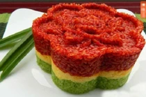 Cách nấu xôi ba màu cực đẹp bằng lò vi sóng