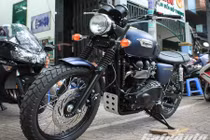 Ngắm “xế lạ” Triumph Scrambler 2014 về VN