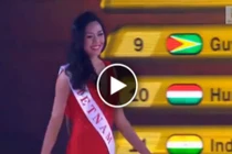 Giây phút Nguyễn Thị Loan lọt top 25 HHTG 2014