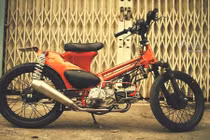 Hình ảnh tò mò về HondaCup độ 1 gắp gây xôn xao