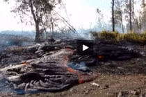 Phát hoảng dung nham ở Hawaii chảy xuống khu mua sắm