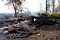 Phát hoảng dung nham ở Hawaii chảy xuống khu mua sắm