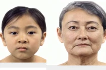 Bé gái biến thành bà lão chỉ trong năm phút