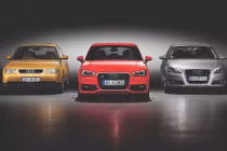 Xem Audi A4 thay đổi diện mạo qua 20 năm