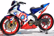 Yamaha Jupiter Z biến hóa cực kỳ hầm hố 