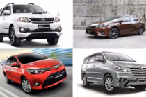 Những mẫu ô tô bán chạy nhất thị trường Việt tháng 10