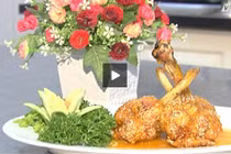 Mê mệt món đùi gà sốt cam ngon miễn chê