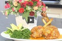 Mê mệt món đùi gà sốt cam ngon miễn chê