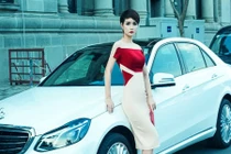 Mổ xẻ xế sang Mercedes mới cóng của Mai Thu Huyền