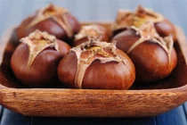 Cách rang hạt dẻ ngon ơi là ngon