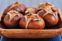 Cách rang hạt dẻ ngon ơi là ngon