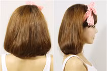 Cách biến tóc dài thành tóc ngắn không cần cắt