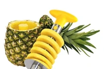 Kiểu gọt dứa không cần bổ vỏ nhanh chóng