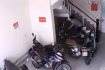 Tên trộm chê xe tay ga, cuỗm xe số trong tích tắc