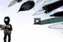 Tranh biếm họa về vụ xả súng tòa soạn báo ở Pháp