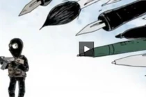 Tranh biếm họa về vụ xả súng tòa soạn báo ở Pháp