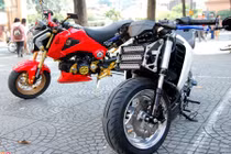 Chi tiết Honda MSX độ đồ chơi Mỹ độc nhất Việt Nam