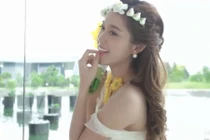 Hậu trường chụp ảnh cưới quyến rũ của Á hậu Huyền My