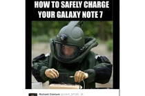 Chùm ảnh nực cười về sự cố Galaxy Note 7 phát nổ