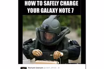 Chùm ảnh nực cười về sự cố Galaxy Note 7 phát nổ
