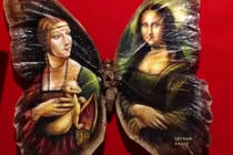 Những bức tranh đẹp kinh ngạc trên cánh bướm