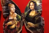 Những bức tranh đẹp kinh ngạc trên cánh bướm