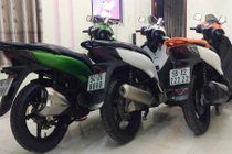 Ngắm bộ 3 Honda SH khủng biển tứ quý, ngũ quý