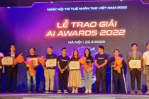 Trao giải 5 sản phẩm ứng dụng công nghệ nhân tạo xuất sắc nhất