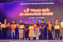 Trao giải 5 sản phẩm ứng dụng công nghệ nhân tạo xuất sắc nhất