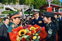 Đại tướng Phan Văn Giang dự Giao lưu hữu nghị quốc phòng biên giới Việt - Trung