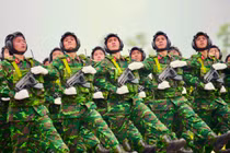 Hôm nay, lực lượng diễu binh lên tàu vào TP.HCM, sẵn sàng hợp luyện