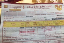 Mua kiềng 7 chỉ tại Bảo Tín Minh Châu, khi bán chỉ còn 6 chỉ?