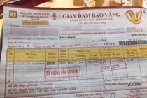 Mua kiềng 7 chỉ tại Bảo Tín Minh Châu, khi bán chỉ còn 6 chỉ?