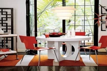 Thiết kế phòng ăn đẹp mắt phù hợp với căn hộ nhỏ