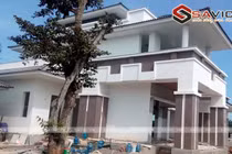 Ngắm biệt thự hai tầng phong cách siêu hiện đại ở Hưng Yên