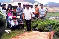 Thảm cảnh chồng nổ mìn giết vợ