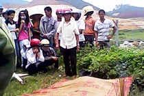 Thảm cảnh chồng nổ mìn giết vợ