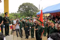 Xúc động lễ viếng 2 chiến sĩ hy sinh tại cửa khẩu Quảng Ninh