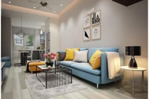 Bên trong căn hộ sắc màu đẹp lạ ở Linh Đàm