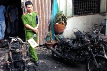 Xông vào nhà cháy cứu ông, cháu chết thảm