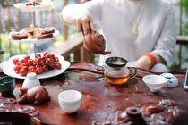 Vườn trong ngôi nhà 8 năm tuổi khiến ai cũng phải xuýt xoa