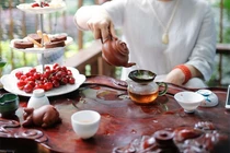 Vườn trong ngôi nhà 8 năm tuổi khiến ai cũng phải xuýt xoa